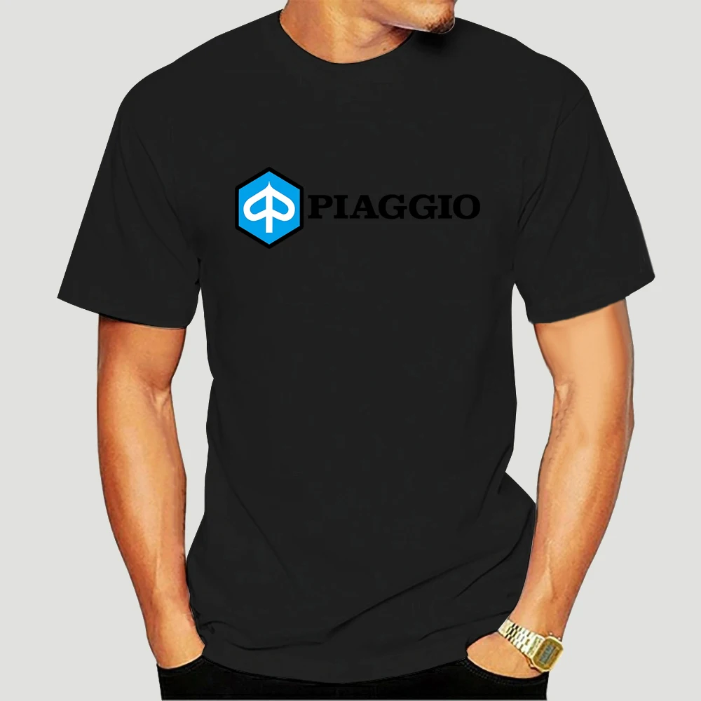 

Four Seasons Piaggio T-Shirt Biker Scooter Moped O-Neck Tees