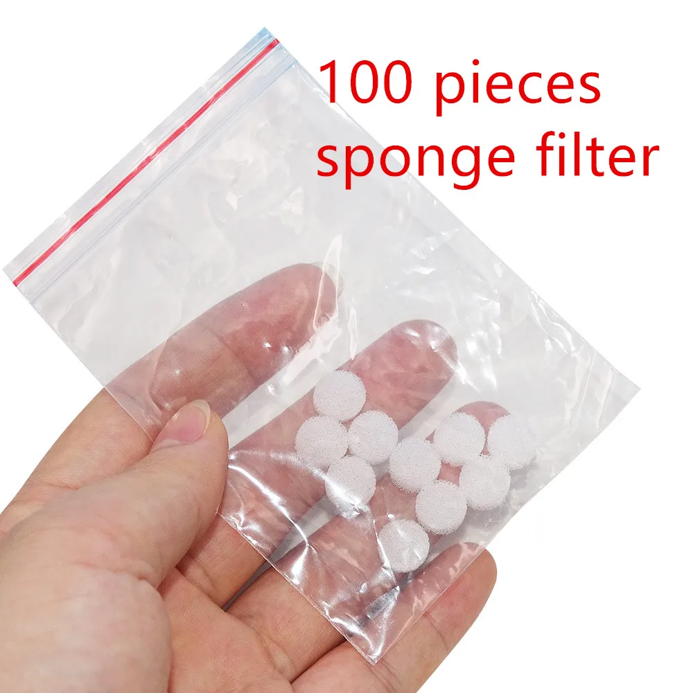 100 pieces sponge Черная точка всасывающая машина черная точка вакуумный отсос для угрей удаления кожи уход за кожей Удаление пор уход за кожей лица Алмазная дермабразия - Цвет: 100 pieces sponge