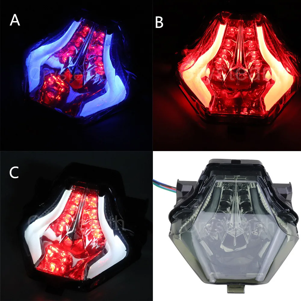 

Motorcycle Rear Tail Light Brake Turn Signals Integrated LED Light For Yamaha MT-07 MT07 FZ-07 MT-25 2013 2014 2015 2016