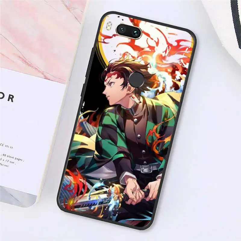 

Anime Demon Slayer Phone Case For Xiaomi Redmi 8 9 9t 5plus 9se k20 mi8 max3 lite 9 note 6 8 9t 9s 10 pro