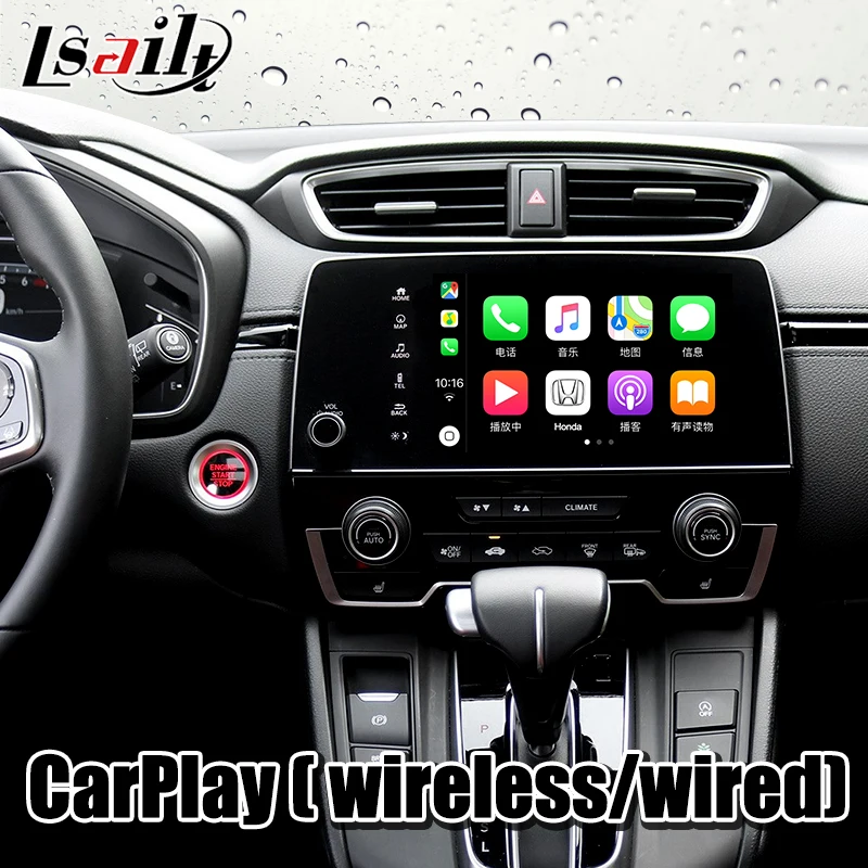 Подключи и работай Android 7 1 видеоинтерфейс для Honda CR-V 2018-2019 интерфейс carplay Поддержка