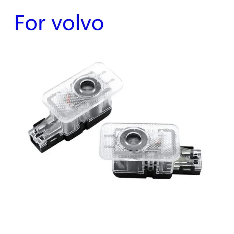 2 шт. Автомобильные светодиодные лампы для дверей VOLVO XC60 XC90 S80 S60 S80L S60L V60 V40 2012