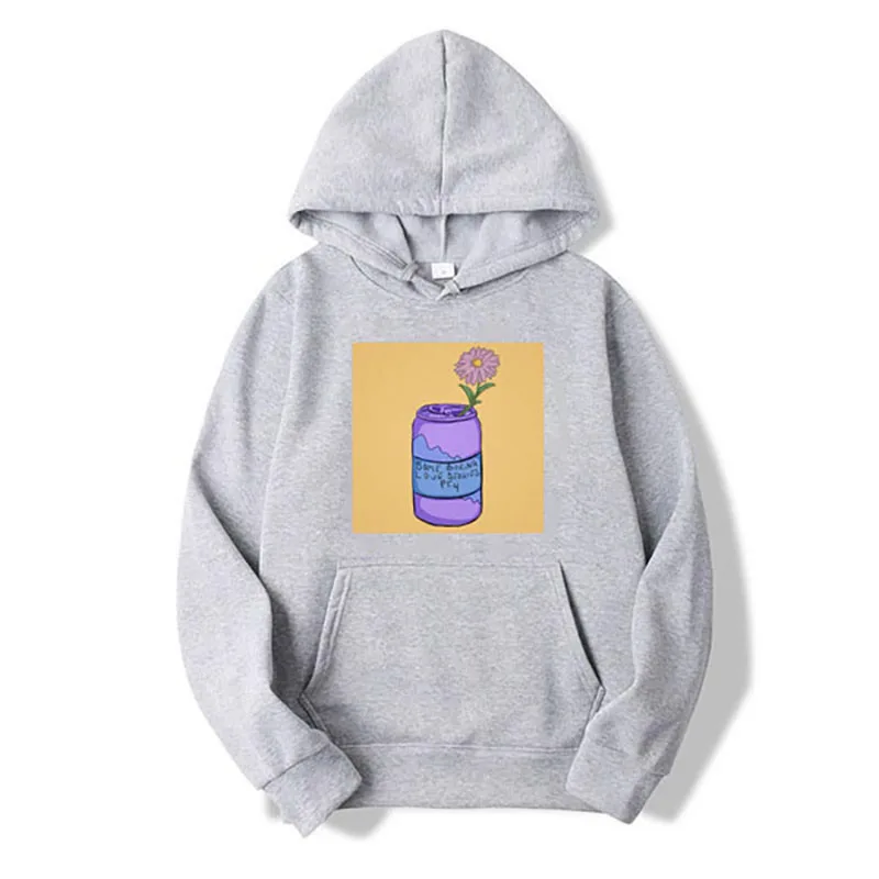 2021 Singer Fashion Powfu Print Hooded Hoodie Long Sleeve Casual Streeshirt Sweatshirt