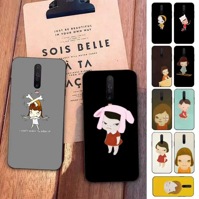 

Yoshitomo Nara Phone Case for Redmi 5 6 7 8 9 A 5plus K20 4X S2 GO 6 K30 pro