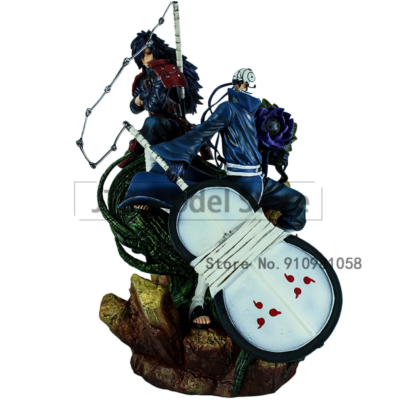 

Фигурка Наруто шипудэн аниме модель Учиха Мадара Учиха Обито 40 см Статуэтка из ПВХ коллекционная игрушка Figma подарок кукла для детей подаро...