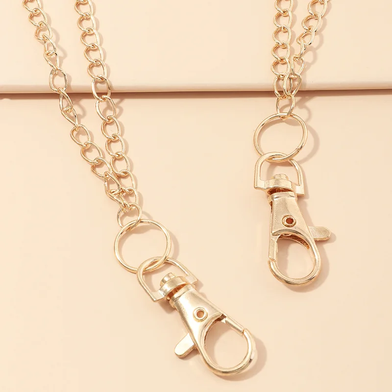 

Men and women neuter metal pants belly chain punk personality sequins butterfly waist chain waist beads for women