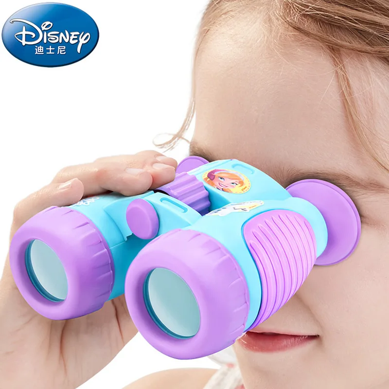 

Disney Mickey Aisha Sophia Children's Telescope Boys and Girls Toys Pupils Binocular Magnifier