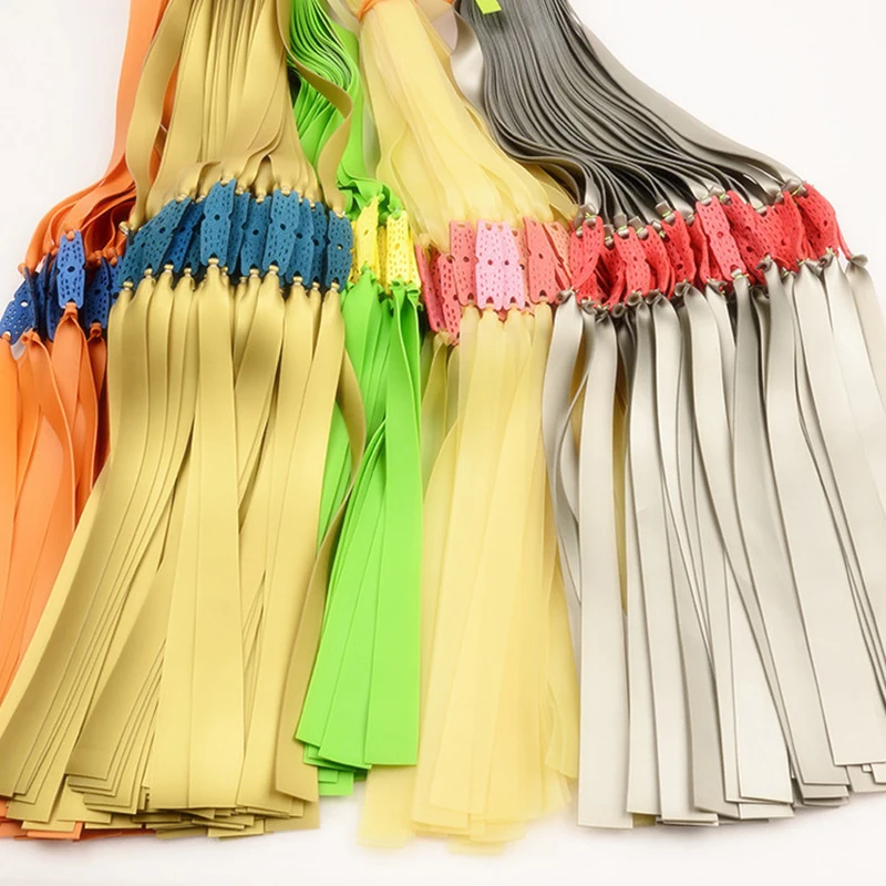 Рогатки плоские из натурального латекса толстые резинки для катапульты 0 65/0 75/0 8 1