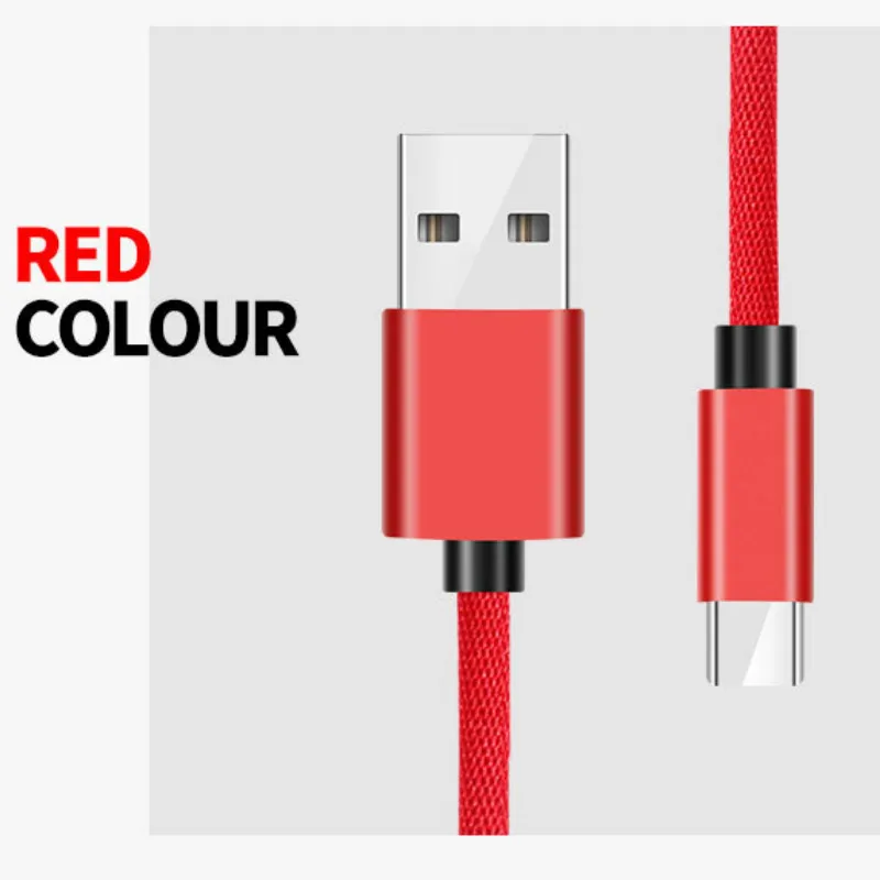 Red Кабель 5A type C USB C для samsung s8 s9 huawei mate 20 P20 Pro Honor 10 супер быстрое зарядное устройство USB 5A type C USB C Быстрая зарядка - Цвет: Red