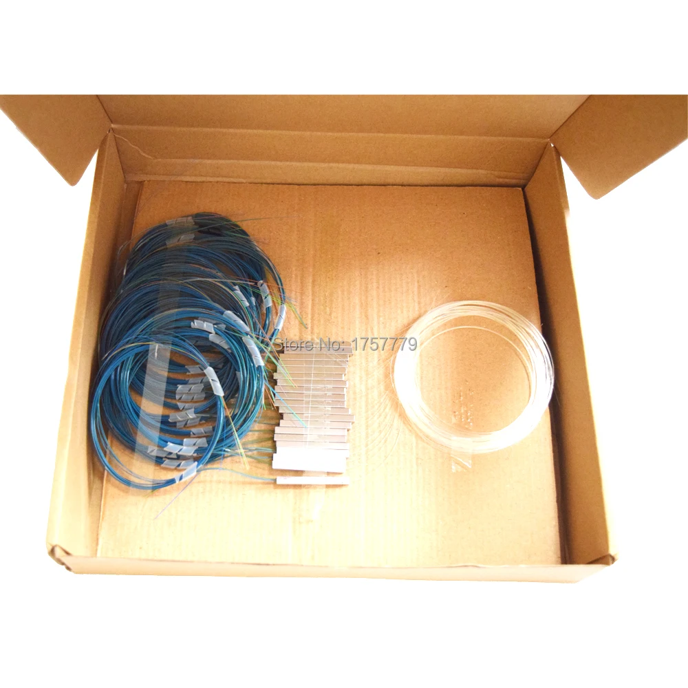 10 шт./лот Высококачественный 1x8 волоконно оптический ПЛК сплиттер бесплатная