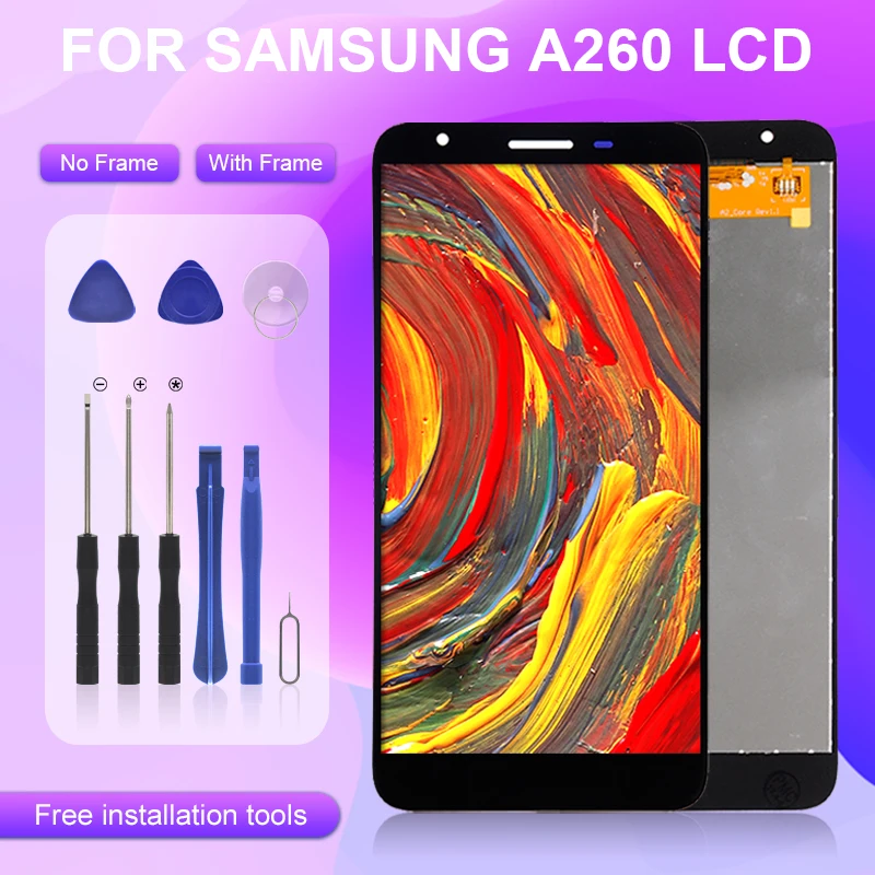 Catteny Акция Оригинальный Для Samsung Galaxy A260 ЖК сенсорный экран дигитайзер A2 Core дисплей