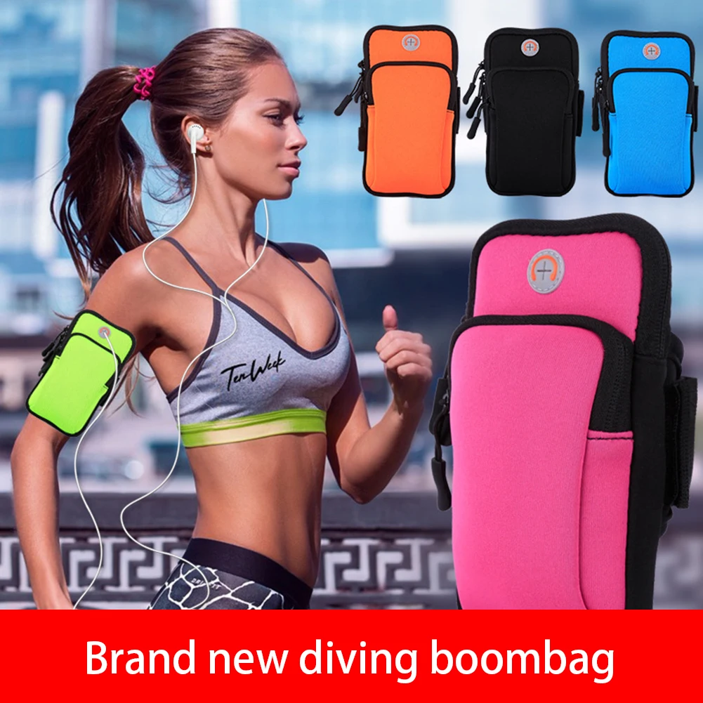 

Phone Arm Band Bag Pouch Outdoor Sport Universal Running Armband Phone Waterproof High Quality Jogging Fitness Gym Arm Phone Bag