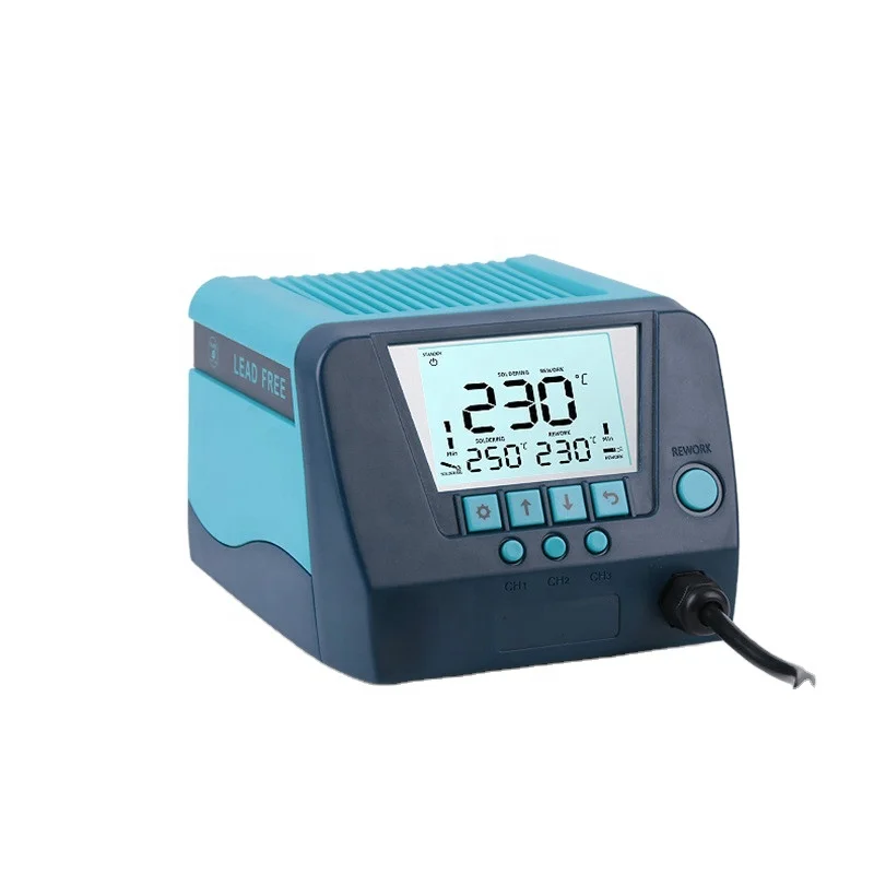 

New Modle Large LCD Screen 90W Lead Free electric Soldering Iron Station