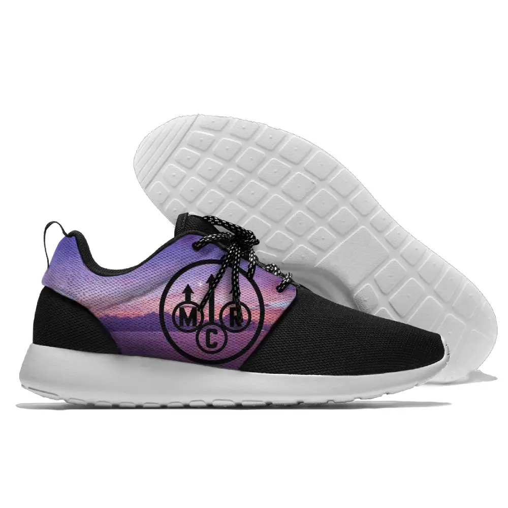 My Chemical Romance Custom Trend Mens Low-key Simple Men's Air Mesh Casual Shoes Comfortable Fashion Lace-up Adult Men Shoes - Цвет: Коричневый