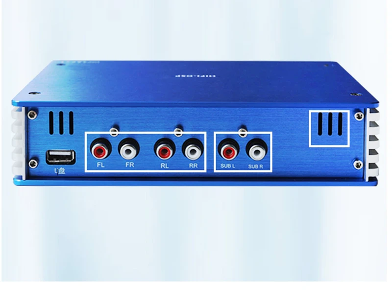 Dsp автомобильный аудио 4,2 Bluetooth 31 сегмент DSD аудио эквалайзер для телефона/компьютера настройки цифровой AB без потерь 135W 4 канальный автомобильный усилитель