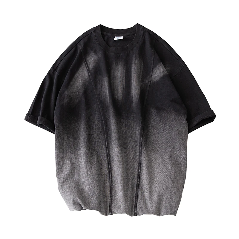 

Vintage Oversized T-Shirt Men hip hop Heavy Washed T Shirts For Men O Neck Top Tees Male Short Sleeve Streetwear