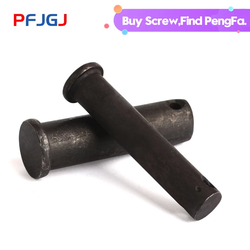 

Peng Fa GB882 Pin Shaft Bolts with Holes (Iron or Black) M5 M6M8 M10 M12 M16 M20