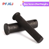 peng fa gb882 pin shaft bolts with holes iron or black m5 m6m8 m10 m12 m16 m20