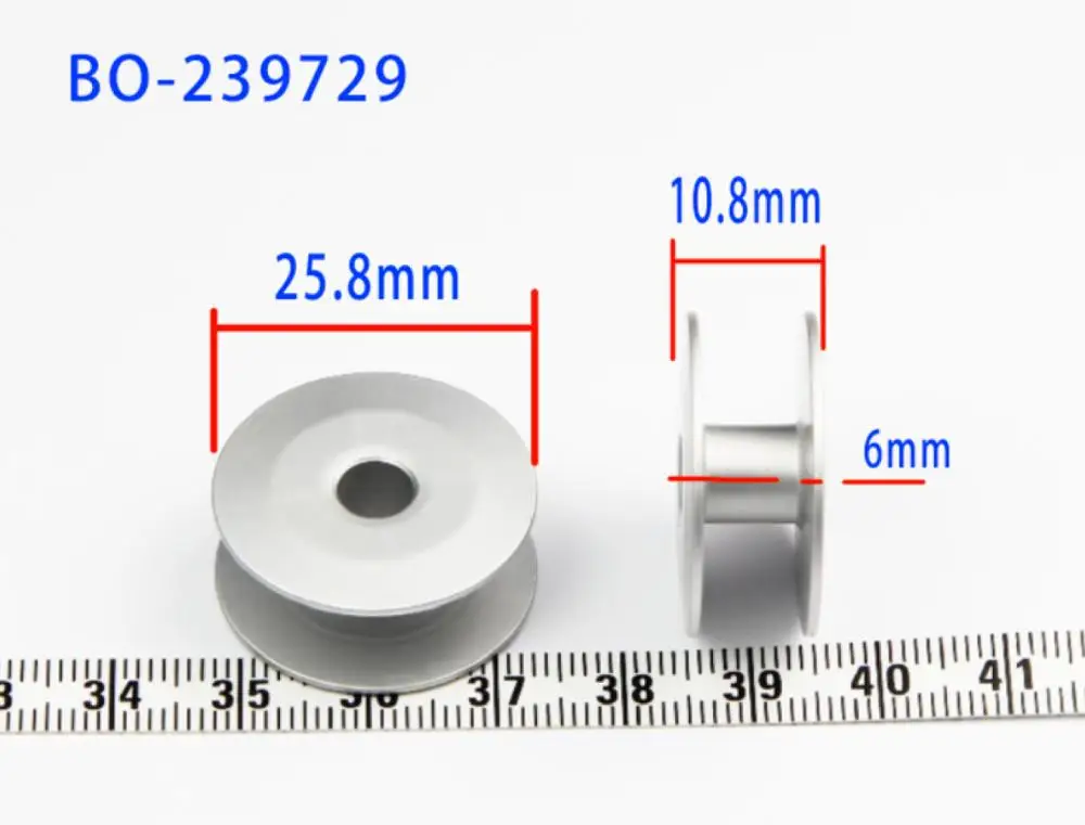 

Шпулька из алюминия 239729 для швейной машины GC6-7, 6-5, Шпулька для вышивальной машины 2 TIME
