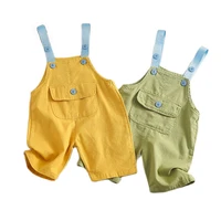 2021 toddler baby boys 6m 4t kids summer romper solid one pieces sleeveless casual jumpsuit 4 colors