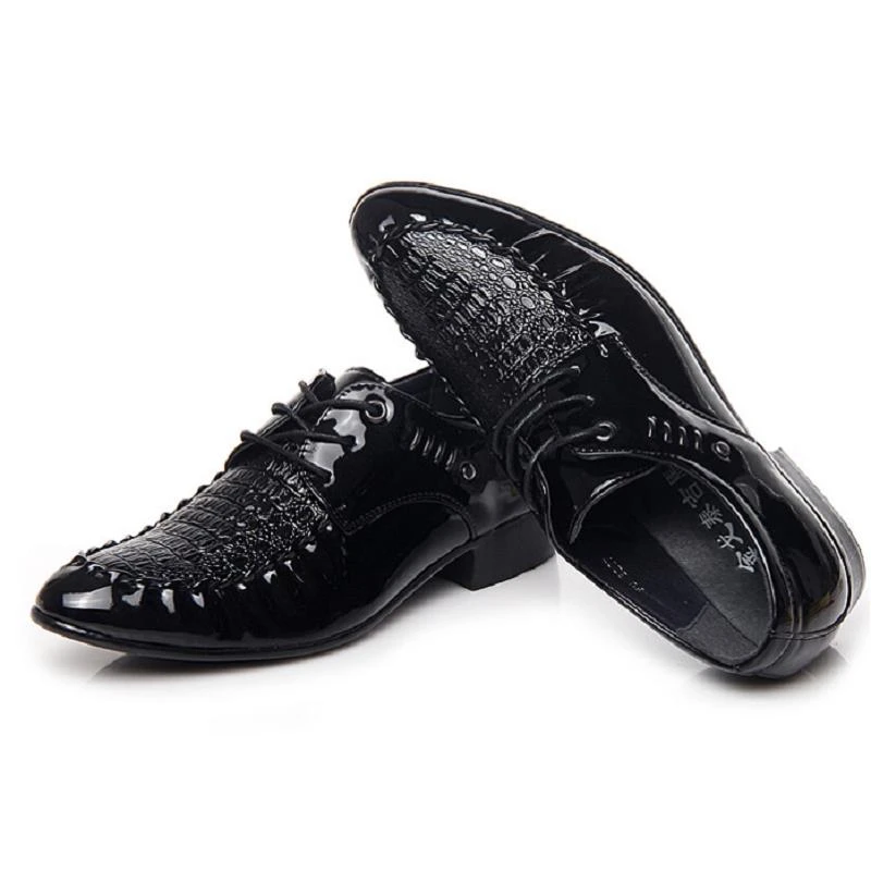 

Man Leisure Time Leather wedding classic men's business formal Shoes men Work Handsome Autumn Barber Male Shoes italian fashion