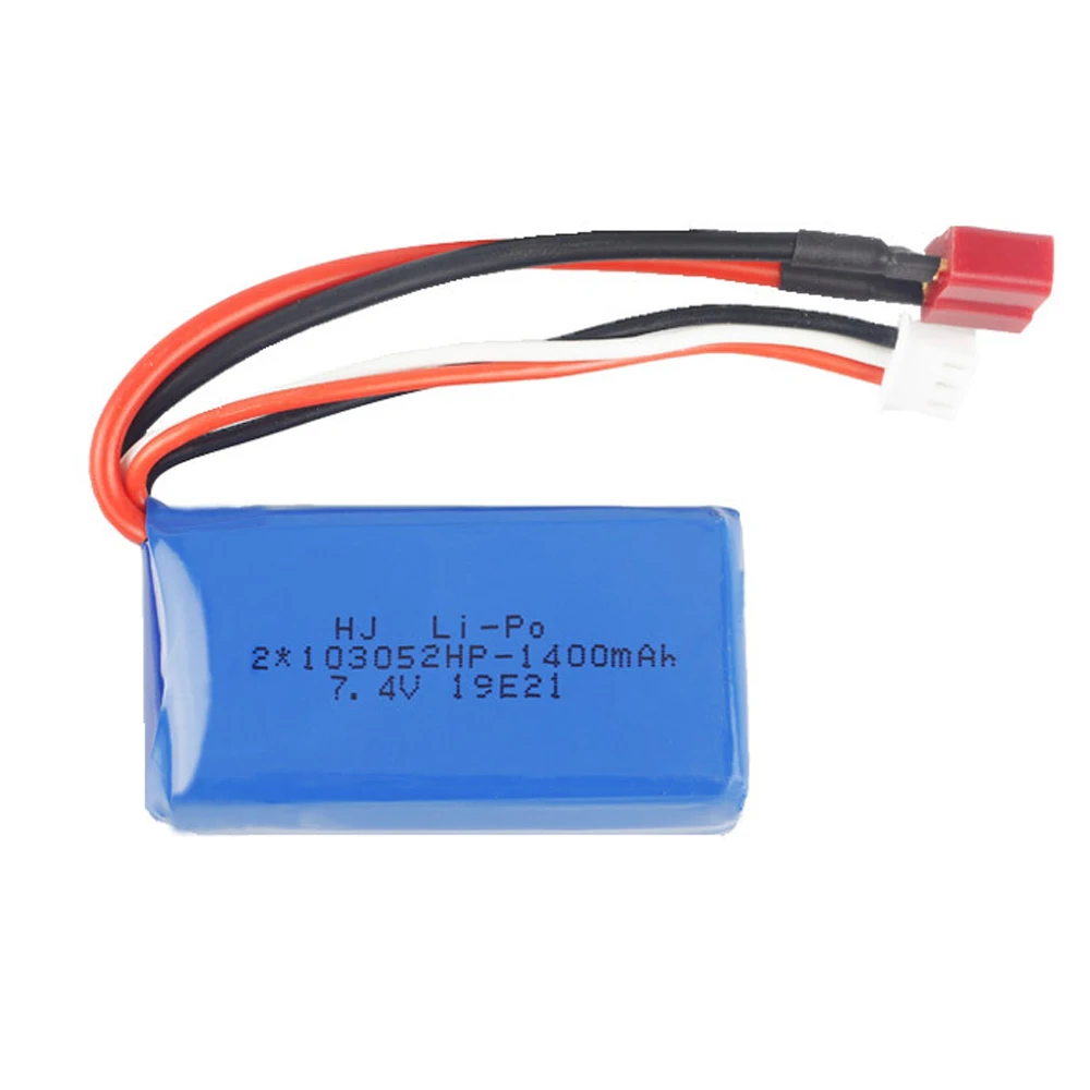Литий-Полимерный Аккумулятор 7 4 В 1400 мАч с USB-зарядным устройством | Игрушки и