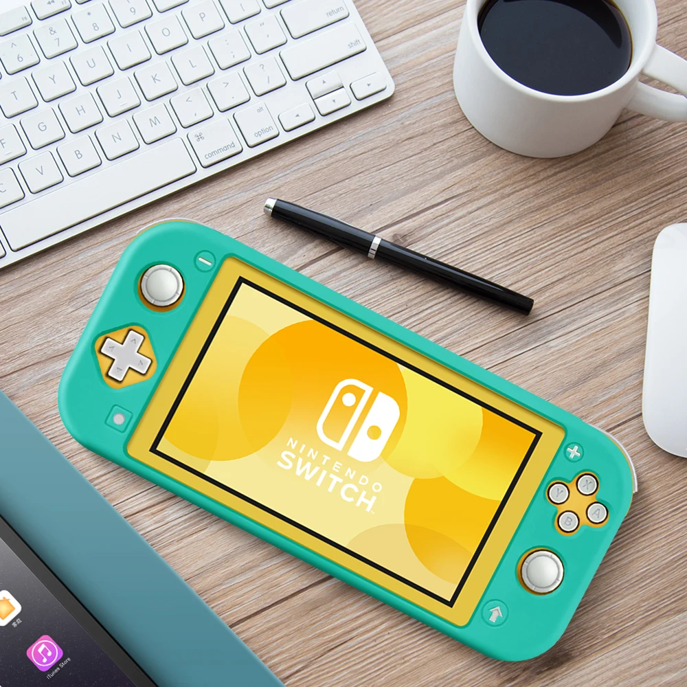 Защитный силиконовый чехол BUBM для игровой мини консоли Switch Lite с защитой от