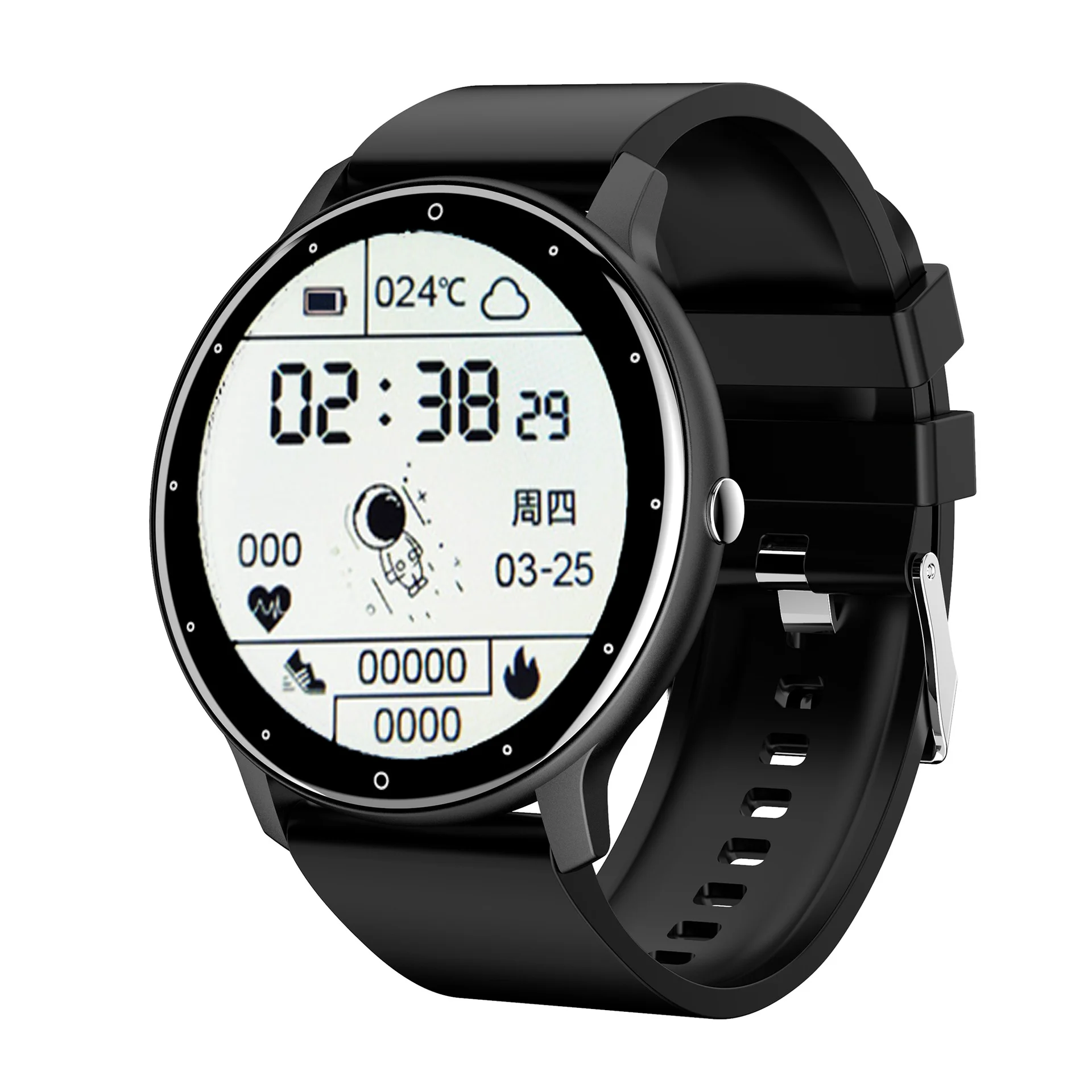 

2021Astronaut Smart Watch Bluetooth Watch Digital Waterproof Sport Men Women Sleep Heart Rate Monitor Watches For IOS Android
