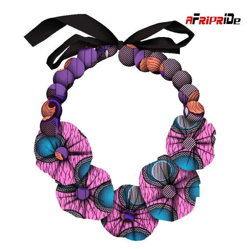 2020 трендовые африканские женские Украшения чистое эффектное ожерелье ручной