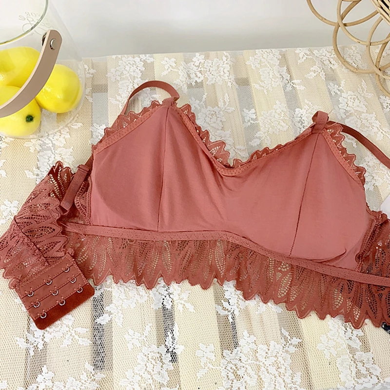 

Summer Girls Lace Crop Top Women Lingerie Tops Padded Sexy Spaghetti Strap Tanks Solf Underwear Fashion Womens Clothing