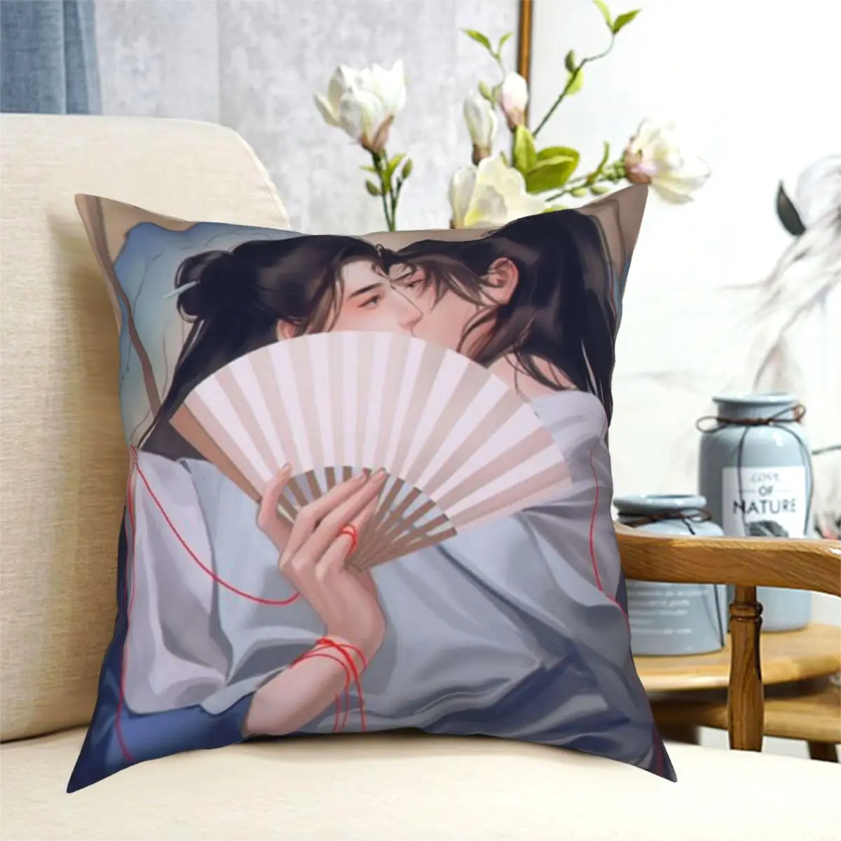 

Faraway Wanderers Word Of Hono Pillowcase Printing Polyester Cushion Cover Decorations Throw Pillow Case Cover Seat 40X40cm