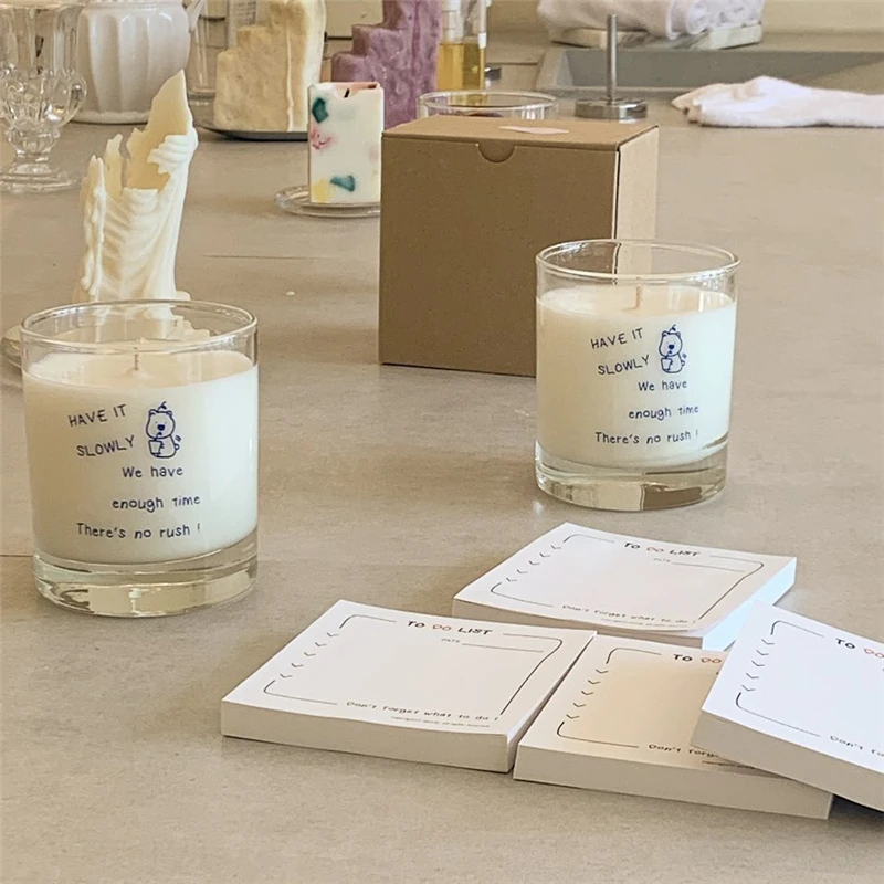 300 мл японская и Южная Корея Ins ручная роспись медведь стеклянная чашка бытовые