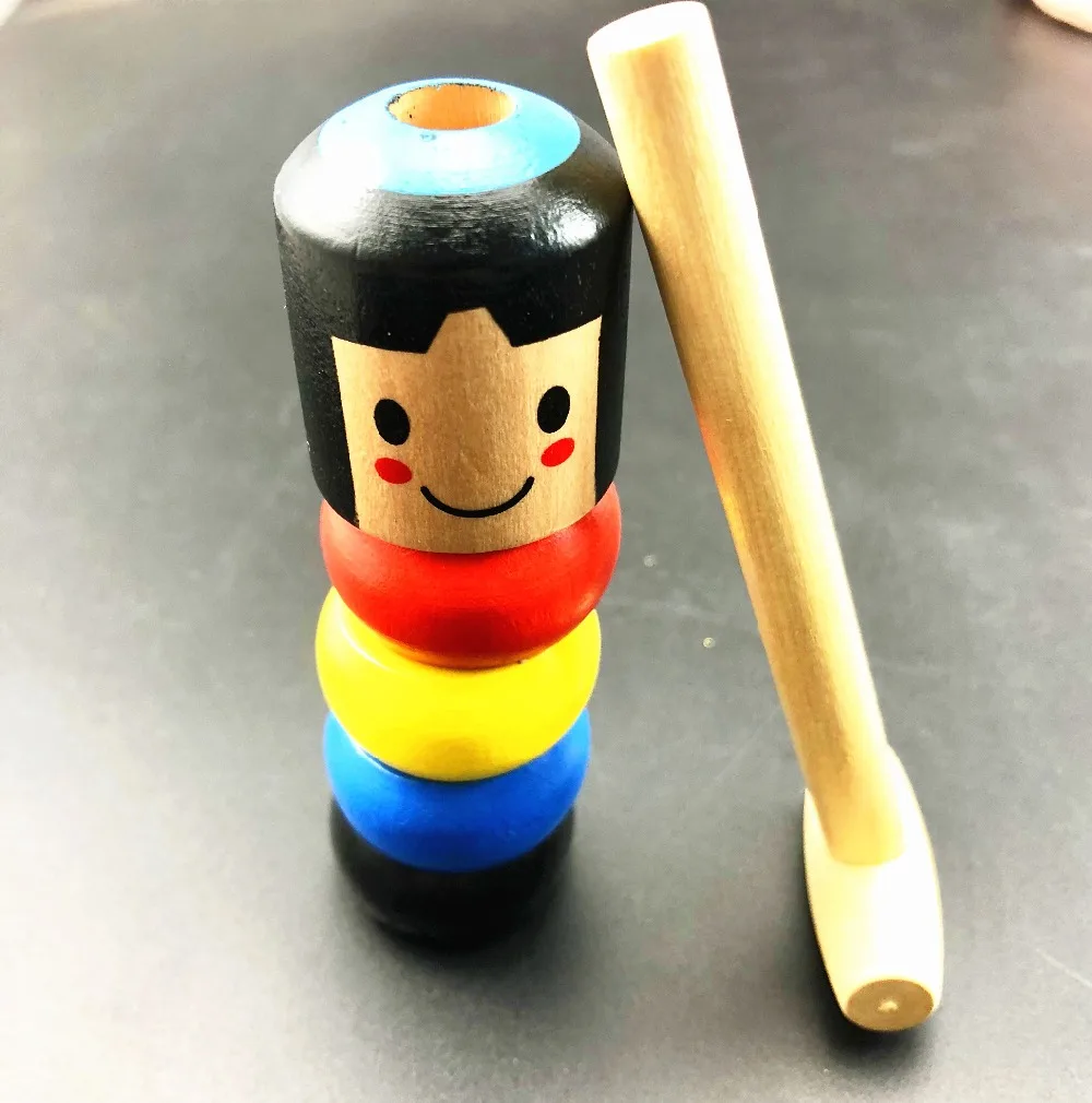 Новинка, Небьющийся деревянный человек, волшебная игрушка, Immortal Daruma, волшебные трюки, крупным планом, для сцены, магический реквизит, забавная игрушка, аксессуар
