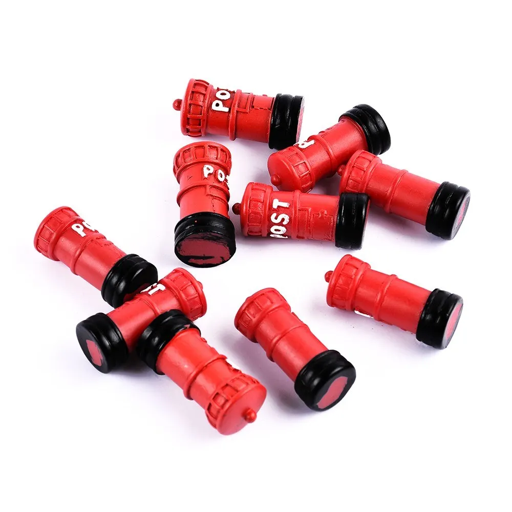 

10pcs/set Mini Small Mailbox Fairy Garden Resin DIY Craft Ornaments Miniature Landscape Model Home Decoration Photography Props