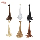 Cataleya для BJD SD 30 см кукольные волосы черный выдувной хаки DIY парики ручной работы Длинные фотографические аксессуары для кукол