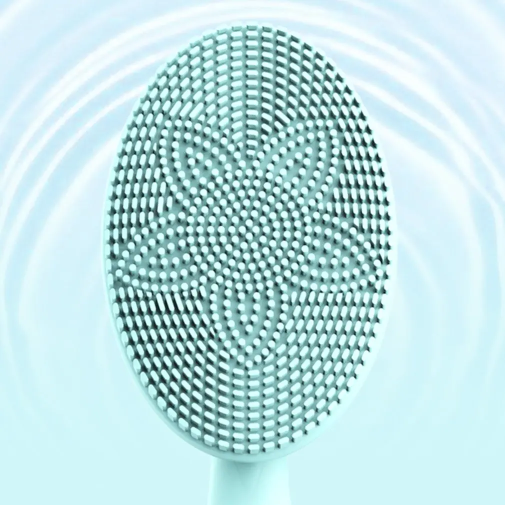 

Hand-Held Electric Silicone Cleansing Instrument Electric Wash Brush Household Portable Cleansing Massage Instrument