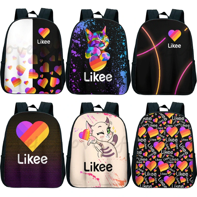 

Сумка для детского сада LIKEE APP, водонепроницаемый рюкзак, повседневный рюкзак, детский рюкзак LIKEE, мультяшный рюкзак, симпатичная сумка для д...