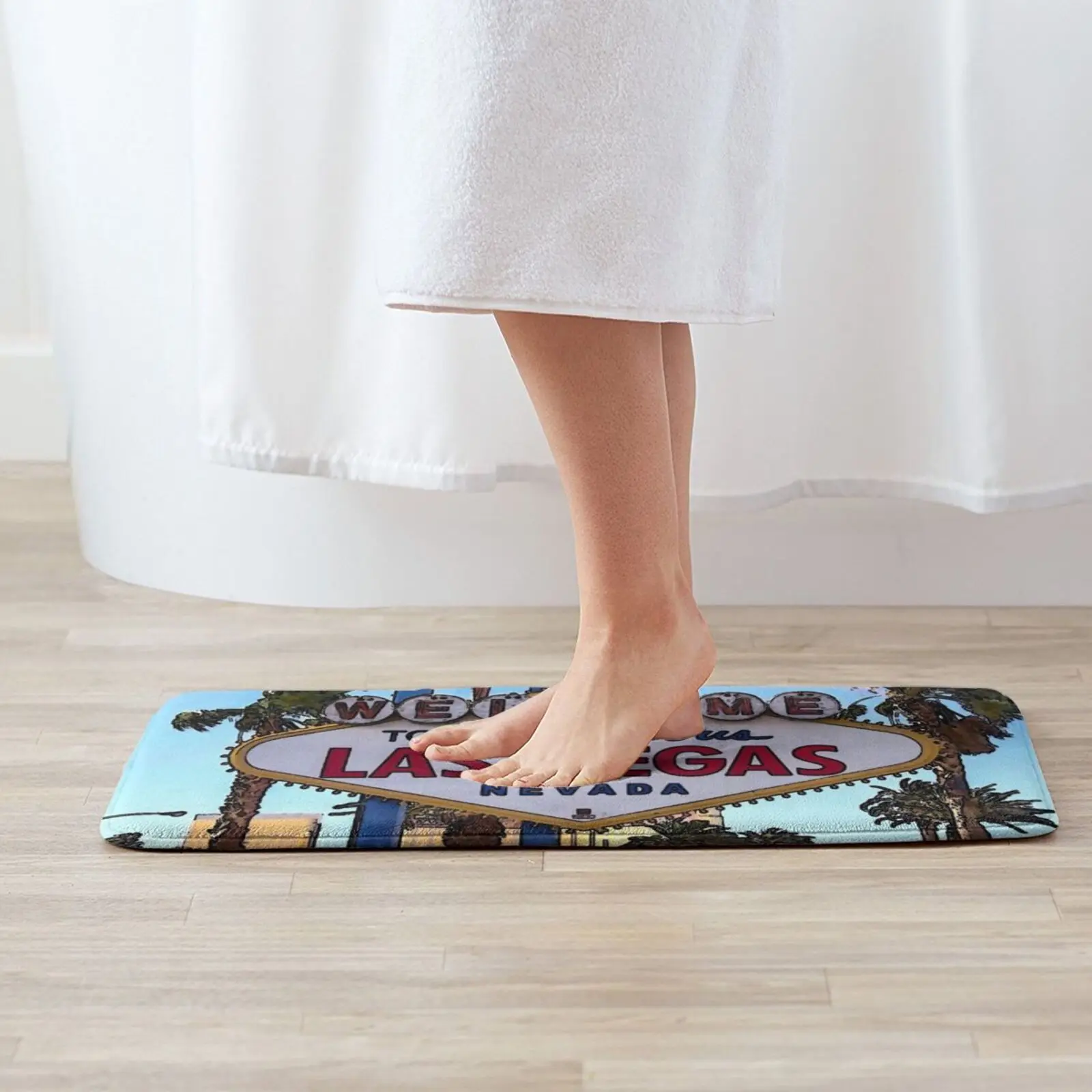 Детский коврик Лас-Вегас ковер Противоскользящий для входной двери в спальню США
