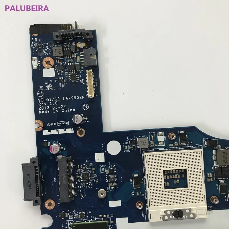 PALUBEIRA VILG1 G2 LA-9902P Rev 1,0 материнская плата для ноутбука lenovo ideapad G400S 14 дюймовый ноутбук HM70 не подходит для i3 i5 cpu