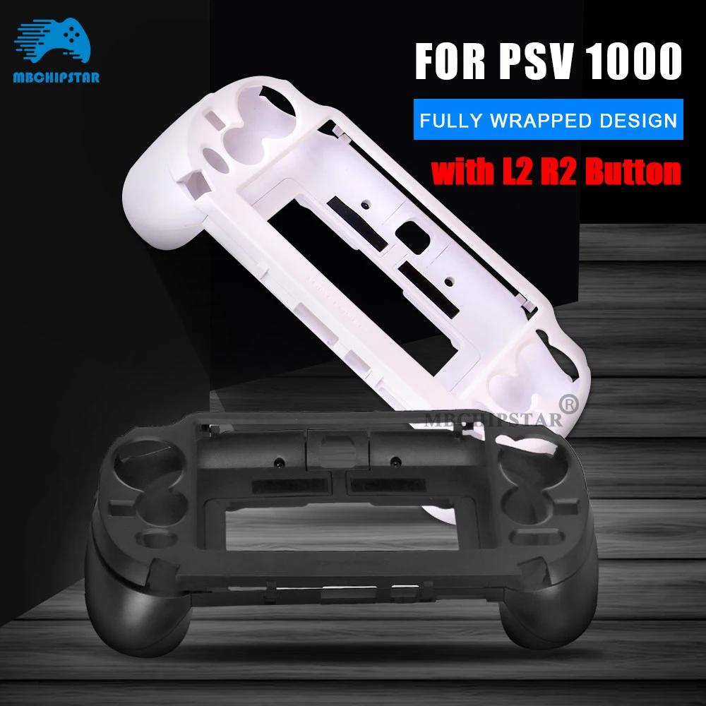 

Dropshipping Handle Holder Case for PS Vita 1000 PSV 1000 Upgrade L2 R2 Trigger Grips Cases for PS Vita 1000 Gaming Accessories