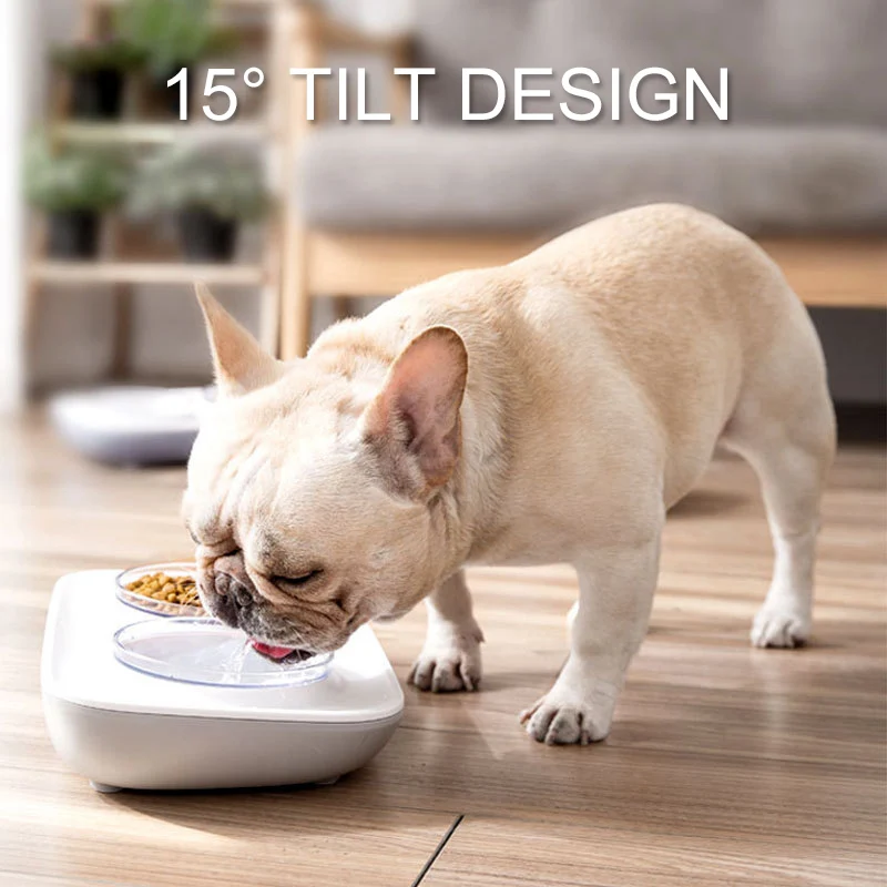 Миска для кошек 15 градусов наклонное основание без стресса кормушки и воды с
