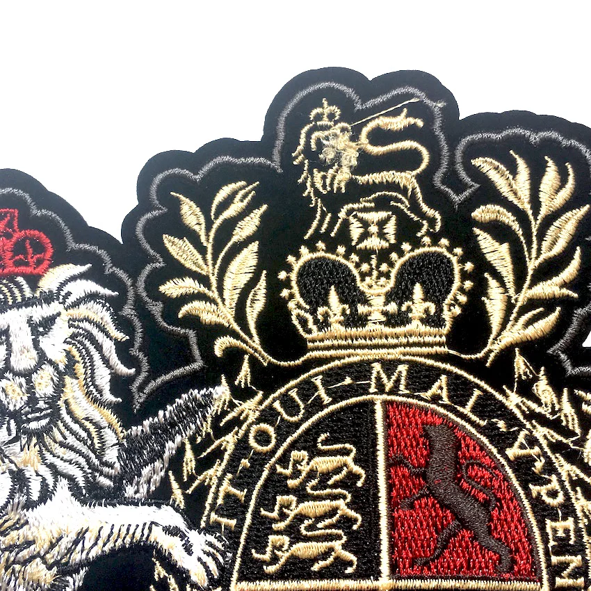 1 шт классный с аппликацией в виде животного лошади вышивкой Лев пришить нашивки