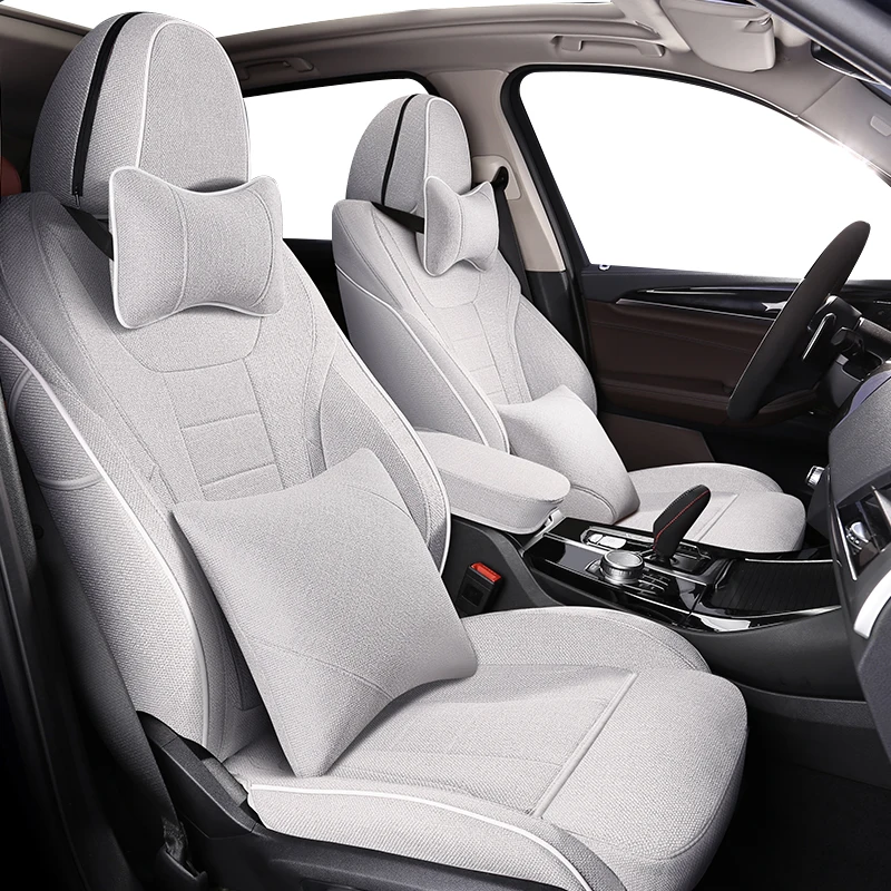 

KADULEE Custom flax car seat cover For BORGWARD BX7 BX5 BXi7 BX6 BMW z4 E85 E86 Automobiles Seat Covers car seats