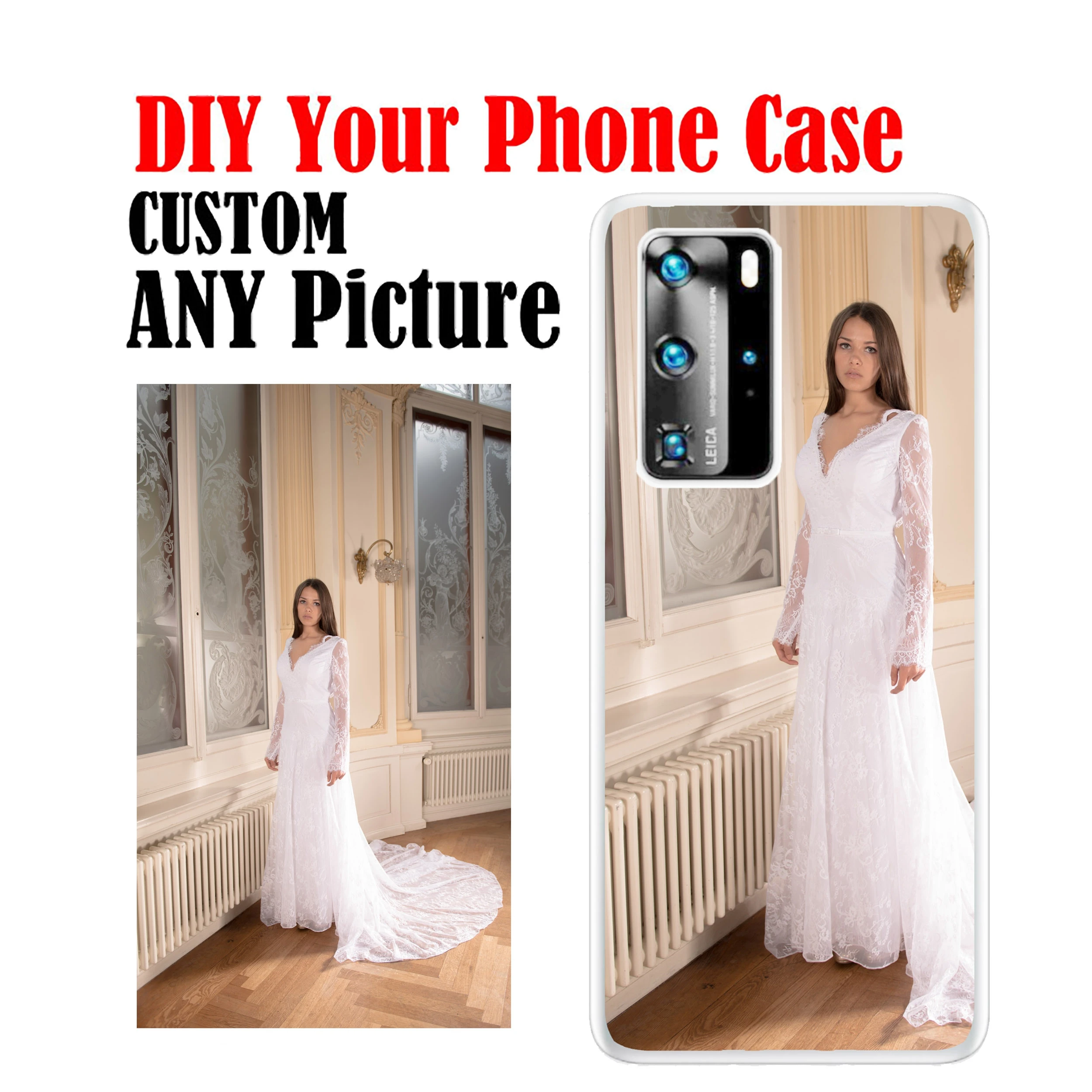 Мягкий ТПУ прозрачный чехол на заказ Diy фото для Huawei P30 P40Pro p20lite p10 P smart Honor 10 9 8 Mate 10Pro
