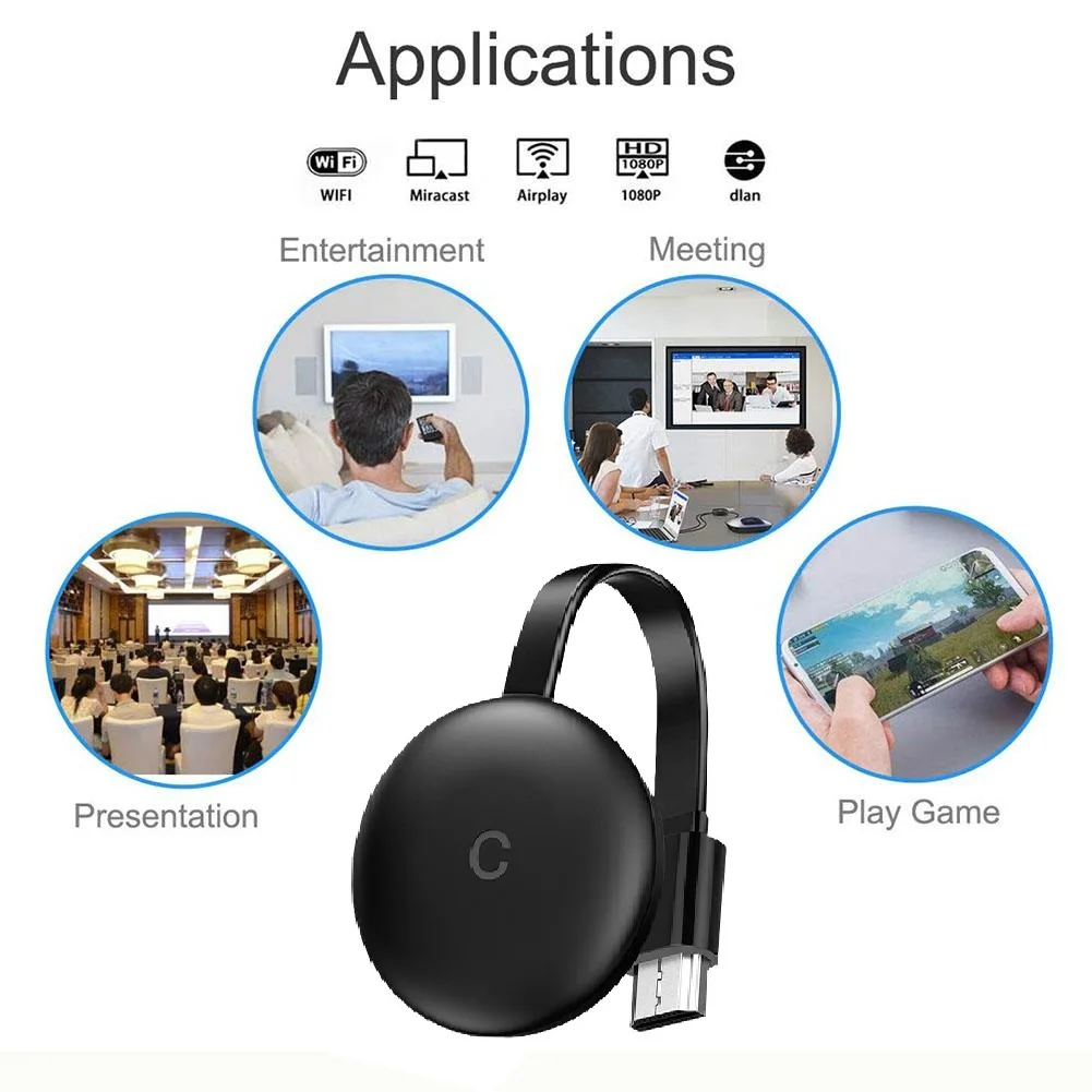TV Stick Remote Control HDMI Anycast DLNA Airplay WiFi Display Receiver Dongle Support Windows Andriod TVSG2A 20 Pad Tv 32 Fire |