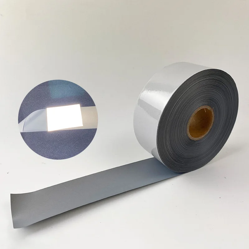 Светлая Серебристая Светоотражающая наклейка EASY DIY 5 см/2 50 см теплопередающий