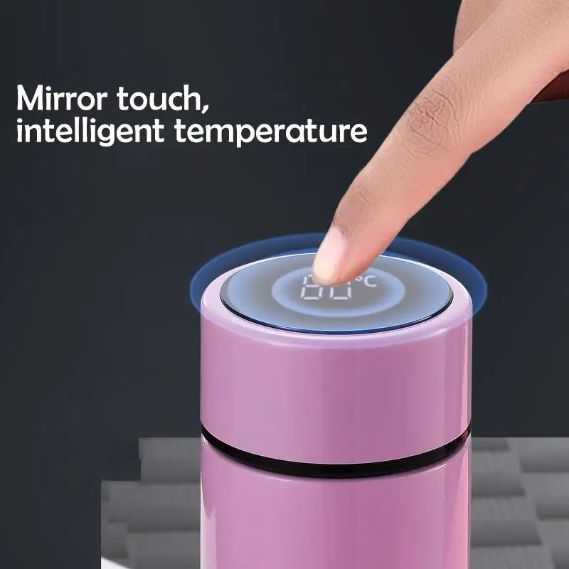 Интеллектуальный термос из нержавеющей стали с дисплеем температуры умная