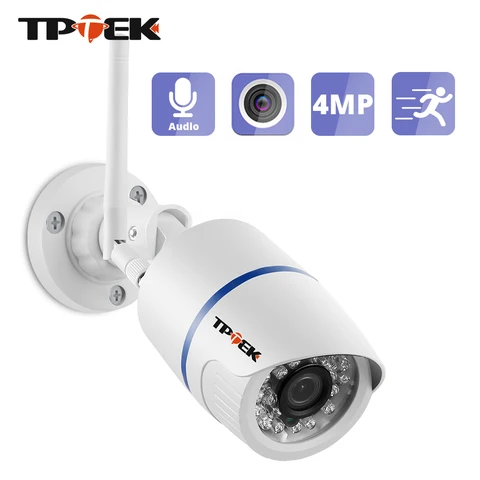 IP-камера наружная беспроводная с поддержкой Wi-Fi, 4 МП, 1080P