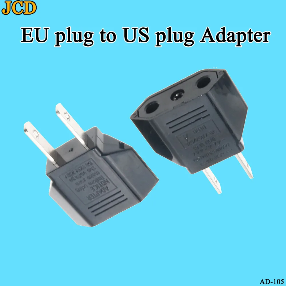 5 шт./лот США ЕС штепсельный адаптер питания для путешествий электрическая