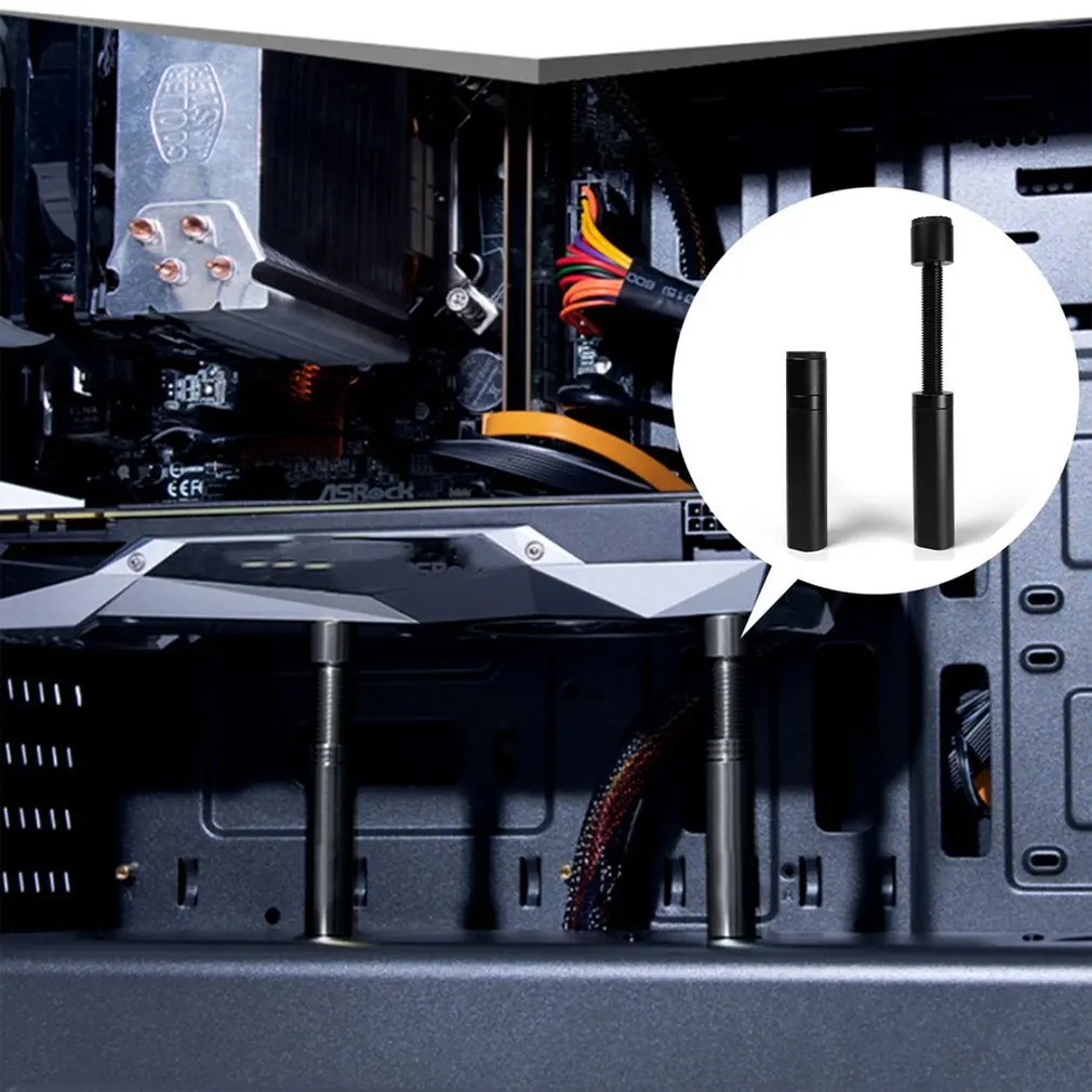 Держатель для видеокарты регулируемый держатель из алюминиевого сплава